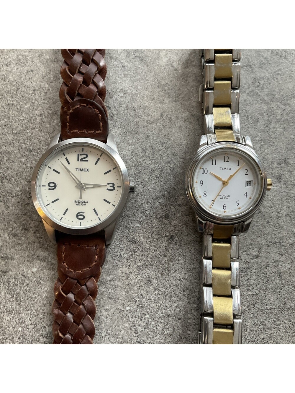 Pair Of Vintage Womens Watches Timex Both Run Great B-X